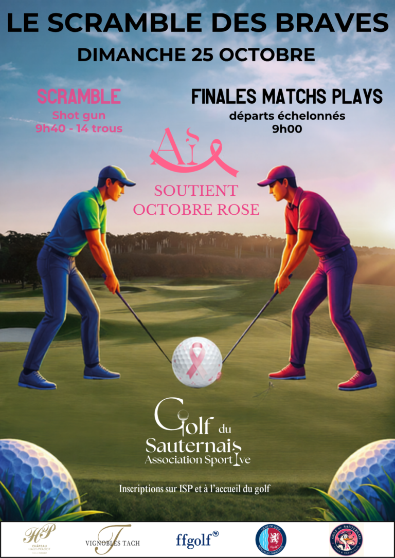 Finales Match Plays et Scramble des Braves
